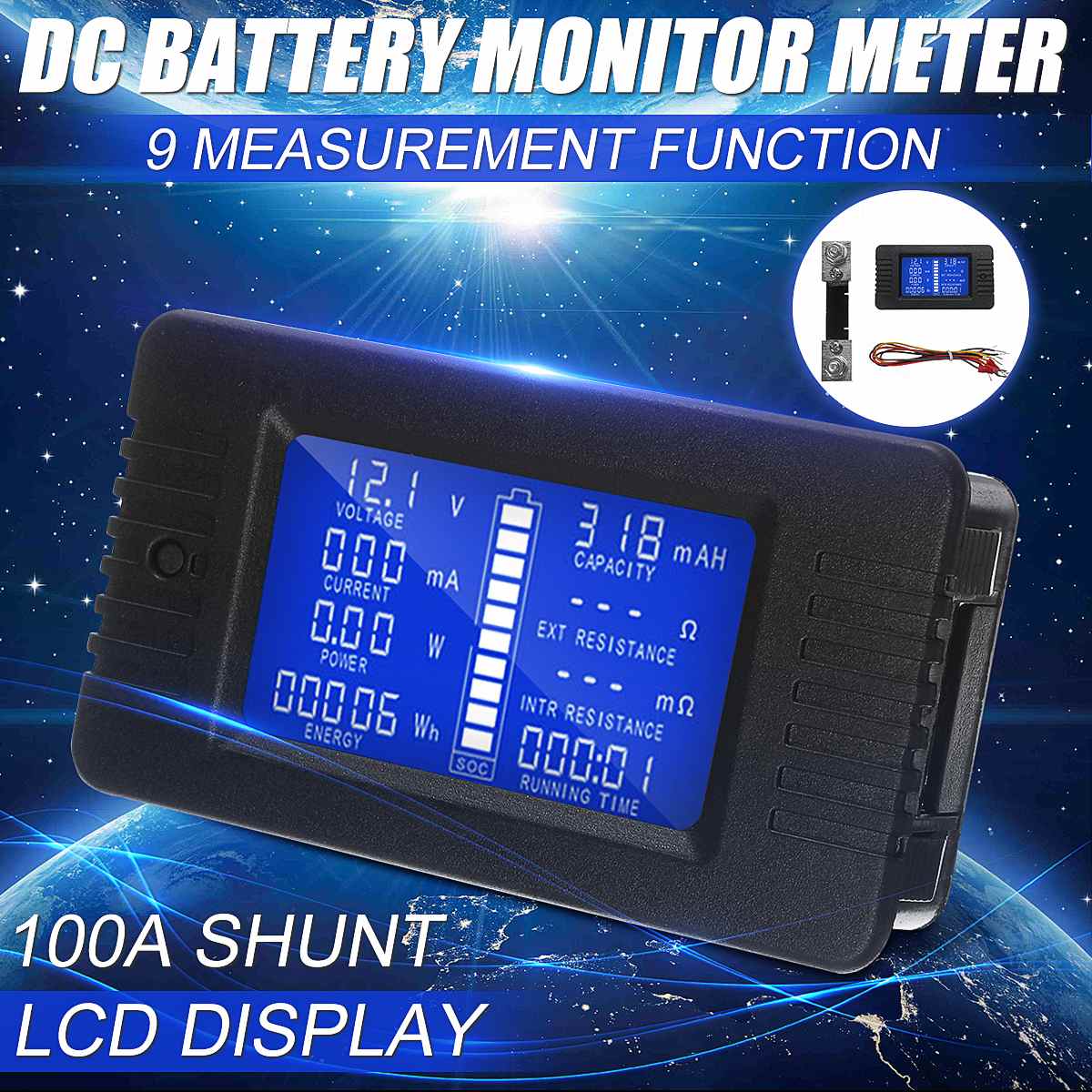 LCD ÷ DC 100A ͸    0-200V ..
